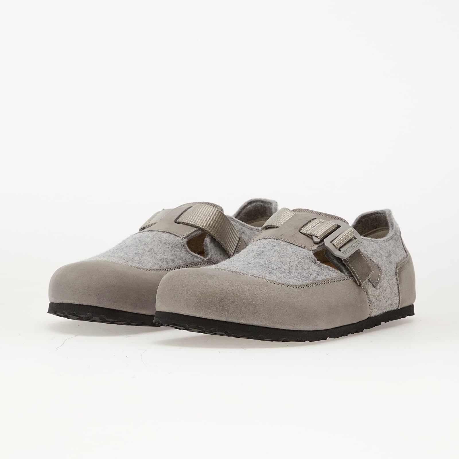 Scarpe London Nova Felt Leather/ Textile/ Felt 43 - Birkenstock - Modalova