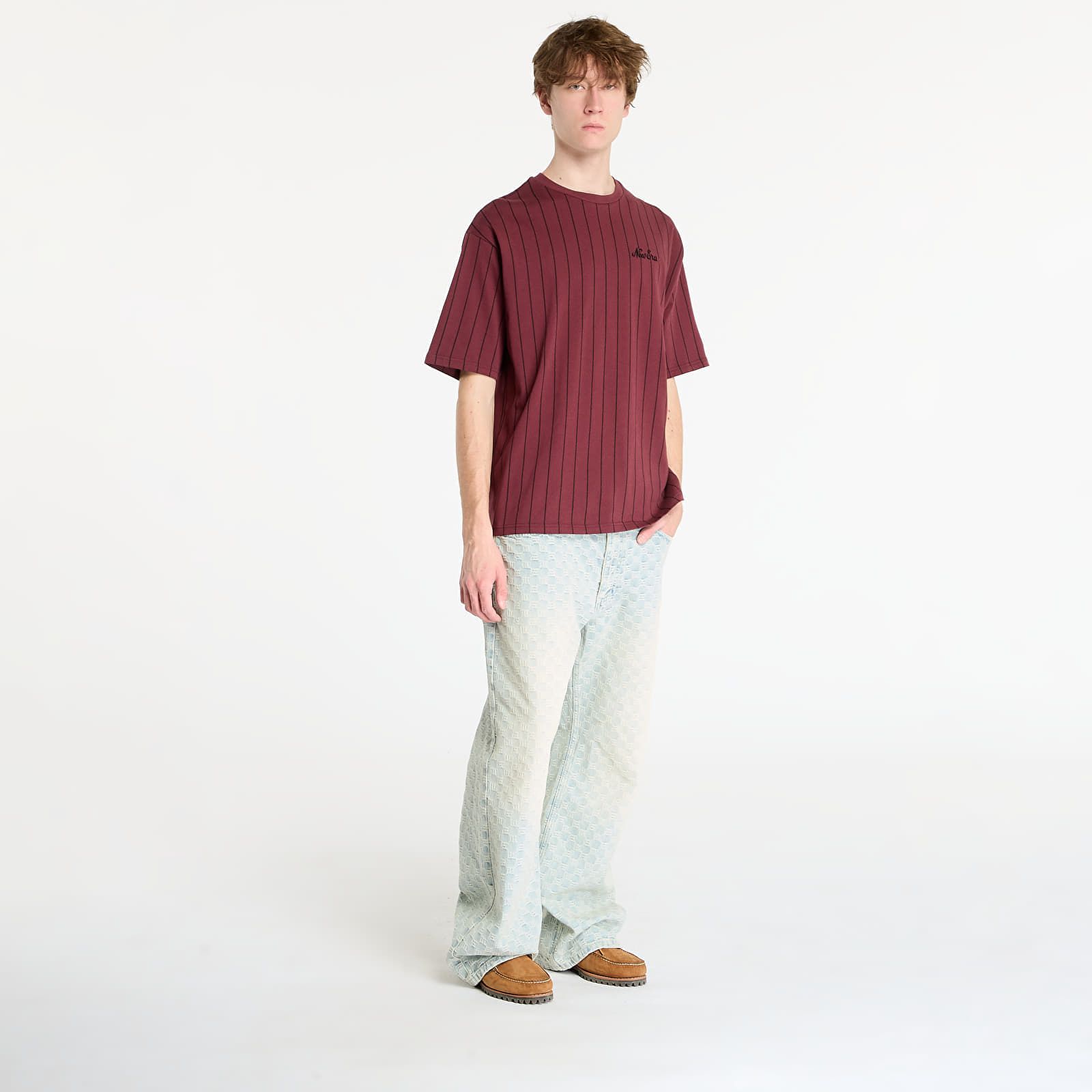Maglietta Pinstripe Os Tee UNISEX XL - New Era - Modalova