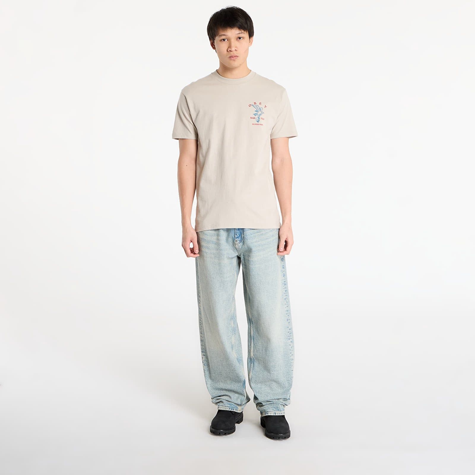 Maglietta OBEY Bad Ideas Eagle Classic T-Shirt S - OBEY Clothing - Modalova