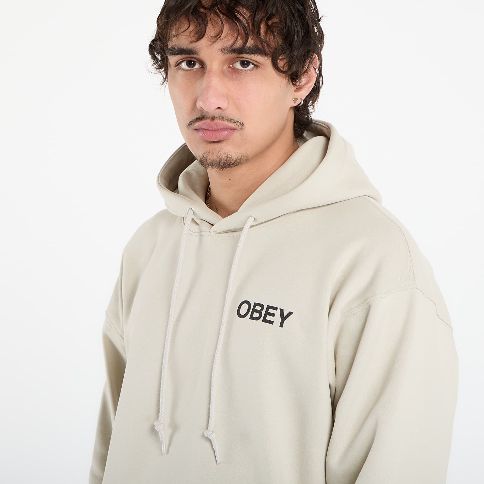 Felpa OBEY Doberman Pullover Hood L - OBEY Clothing - Modalova
