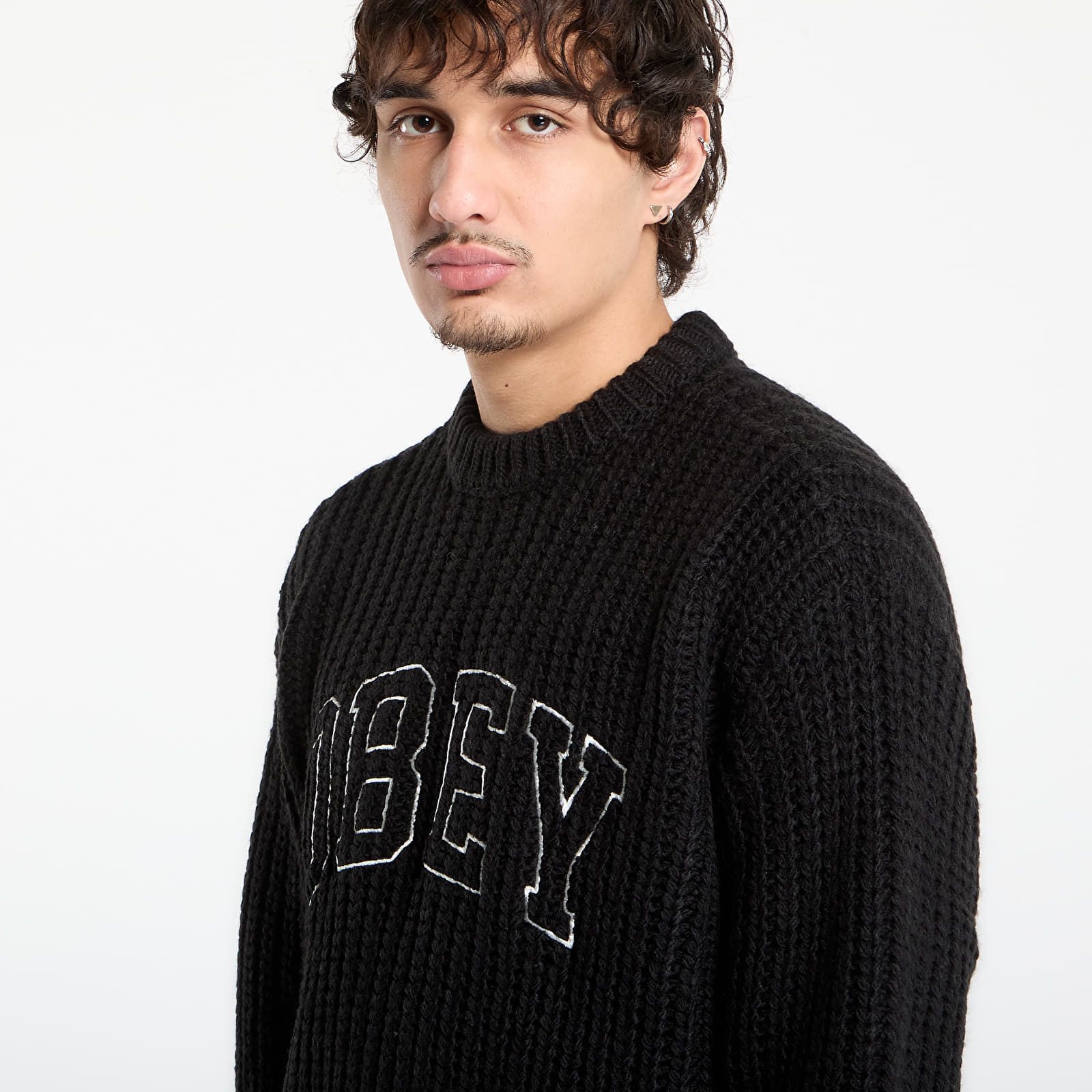 Maglione OBEY Collegiate Sweater L - OBEY Clothing - Modalova