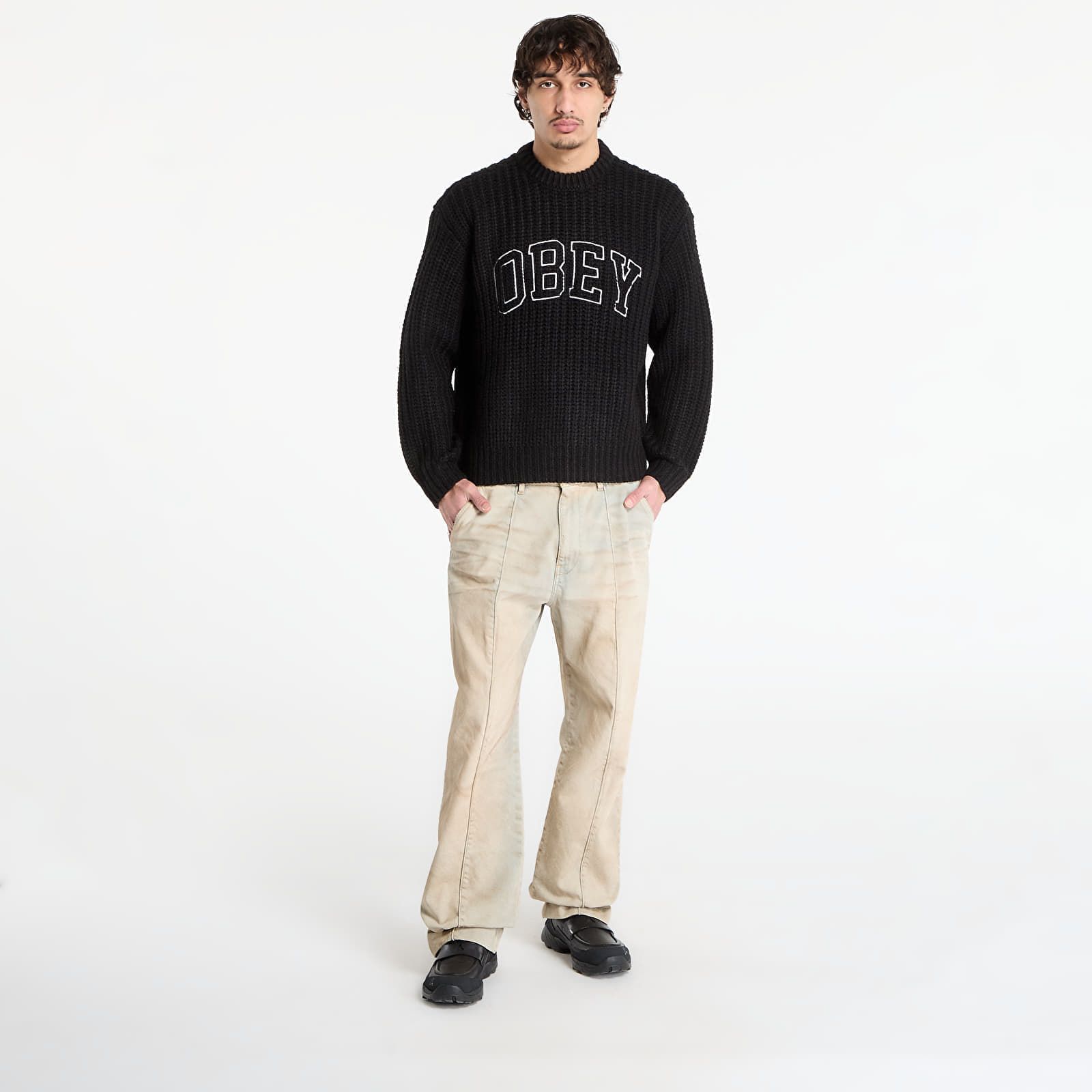 Maglione OBEY Collegiate Sweater L - OBEY Clothing - Modalova
