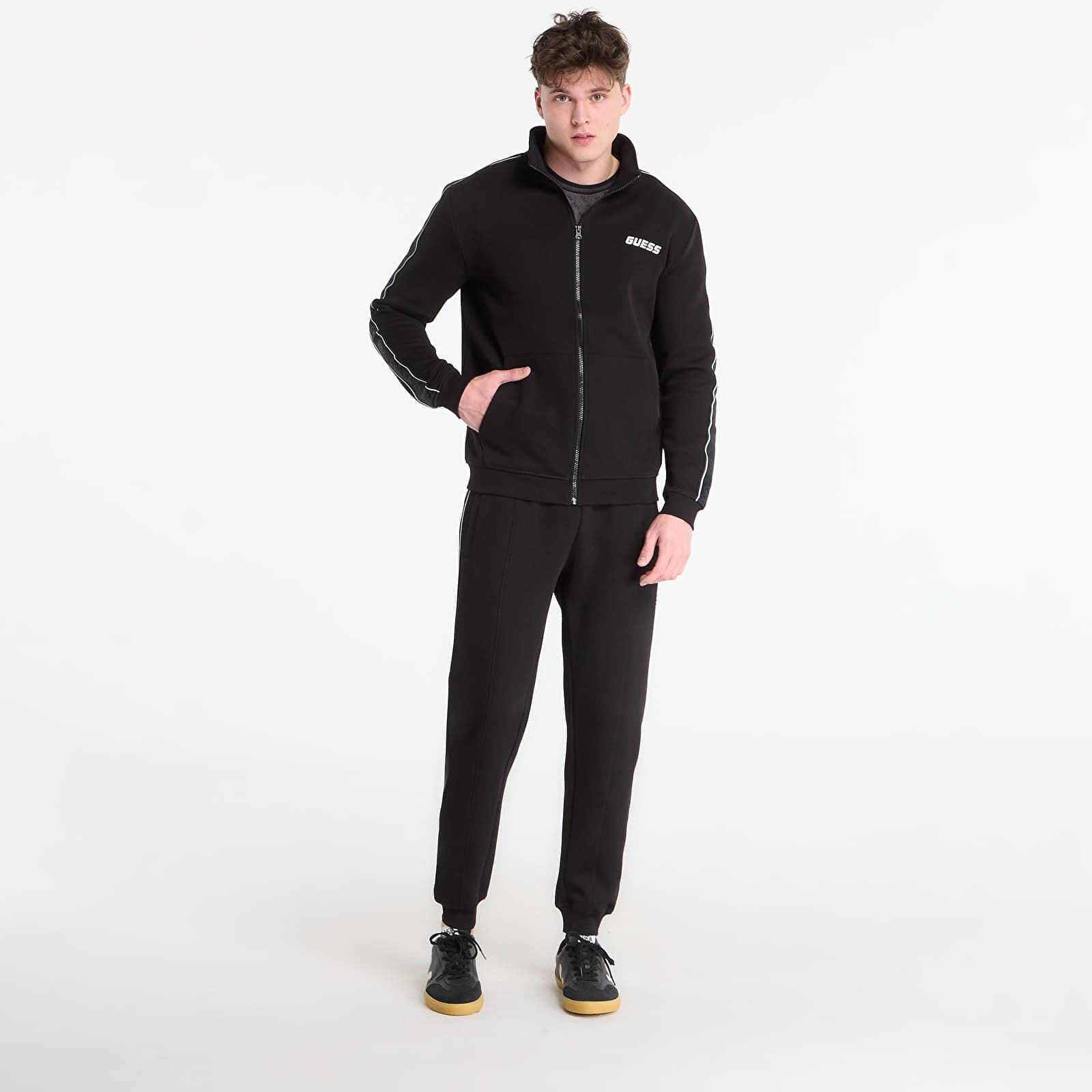 Felpa Mickey Full Zip Sweatshirt M - GUESS - Modalova