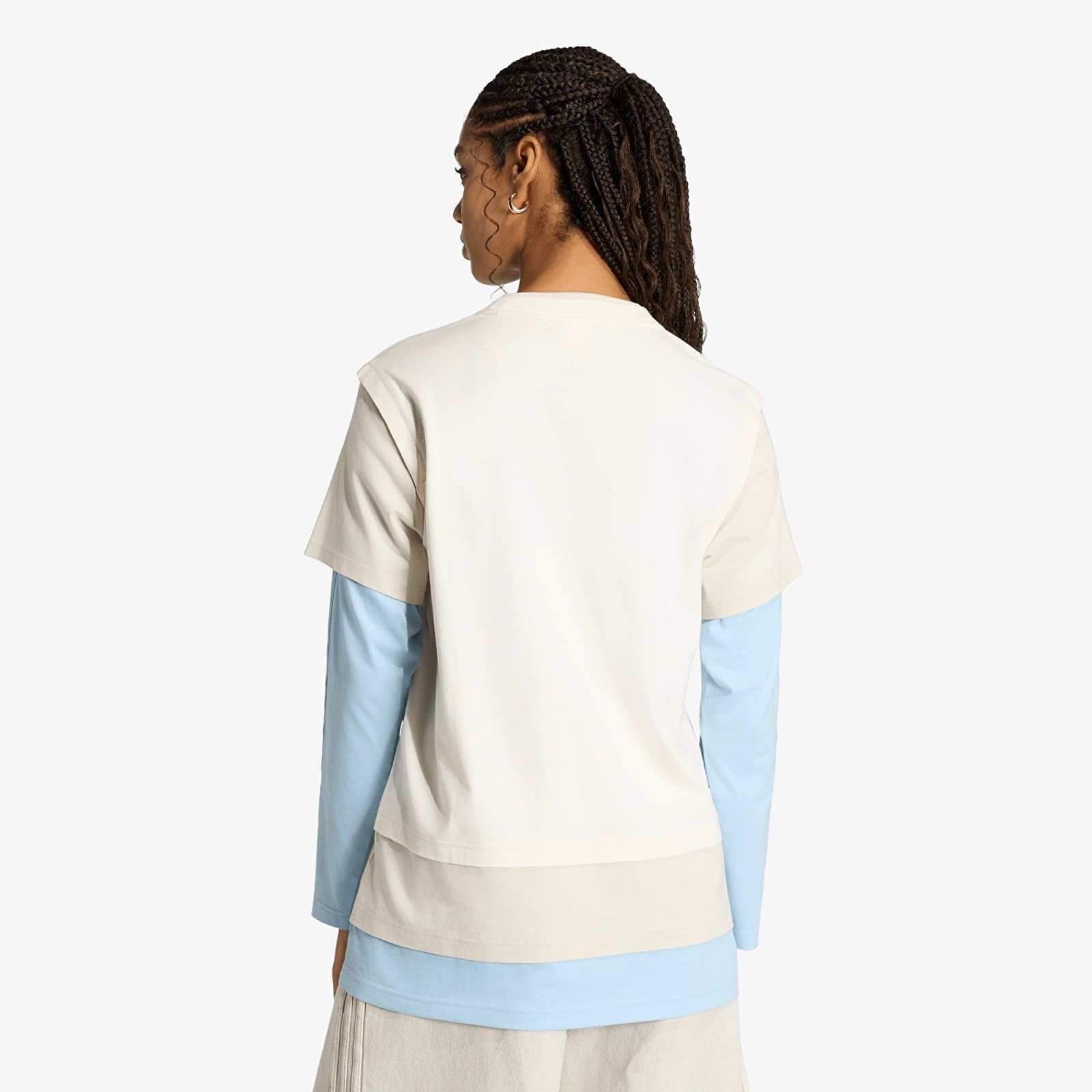Maglietta adidas Loose Layered Long Sleeve T-Shirt S - adidas Originals - Modalova
