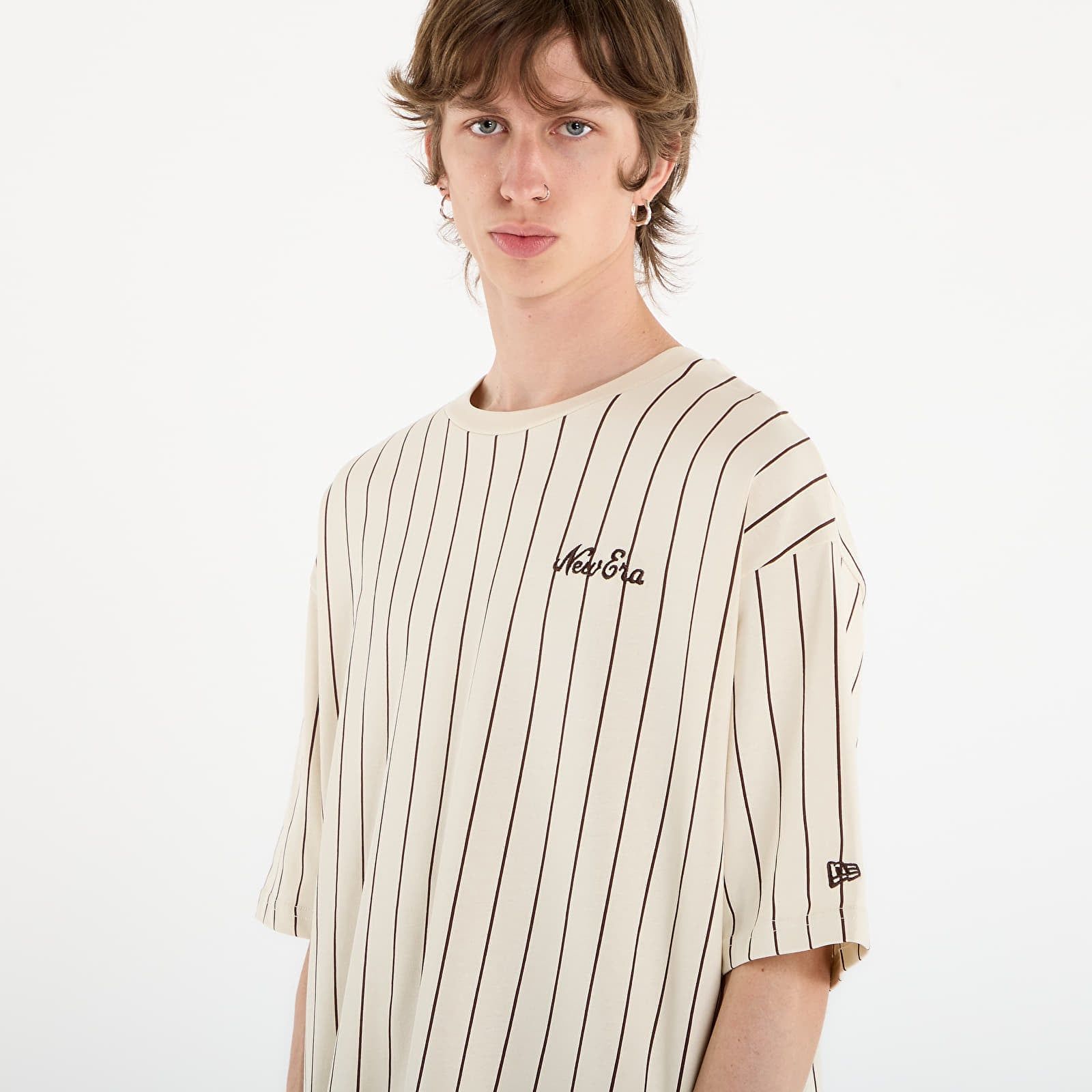 Maglietta Pinstripe Os Tee UNISEX S - New Era - Modalova