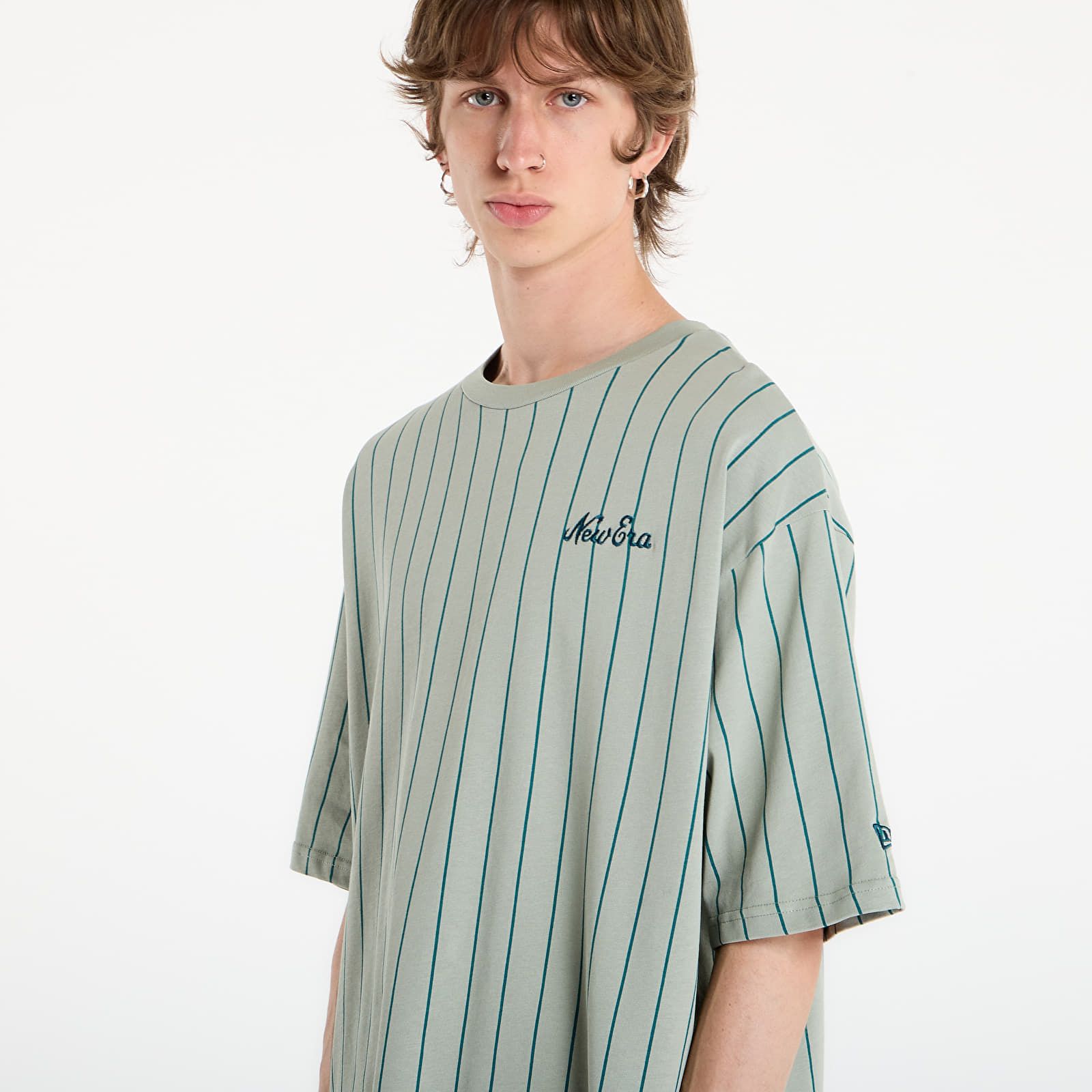 Maglietta Pinstripe Os Tee UNISEX M - New Era - Modalova