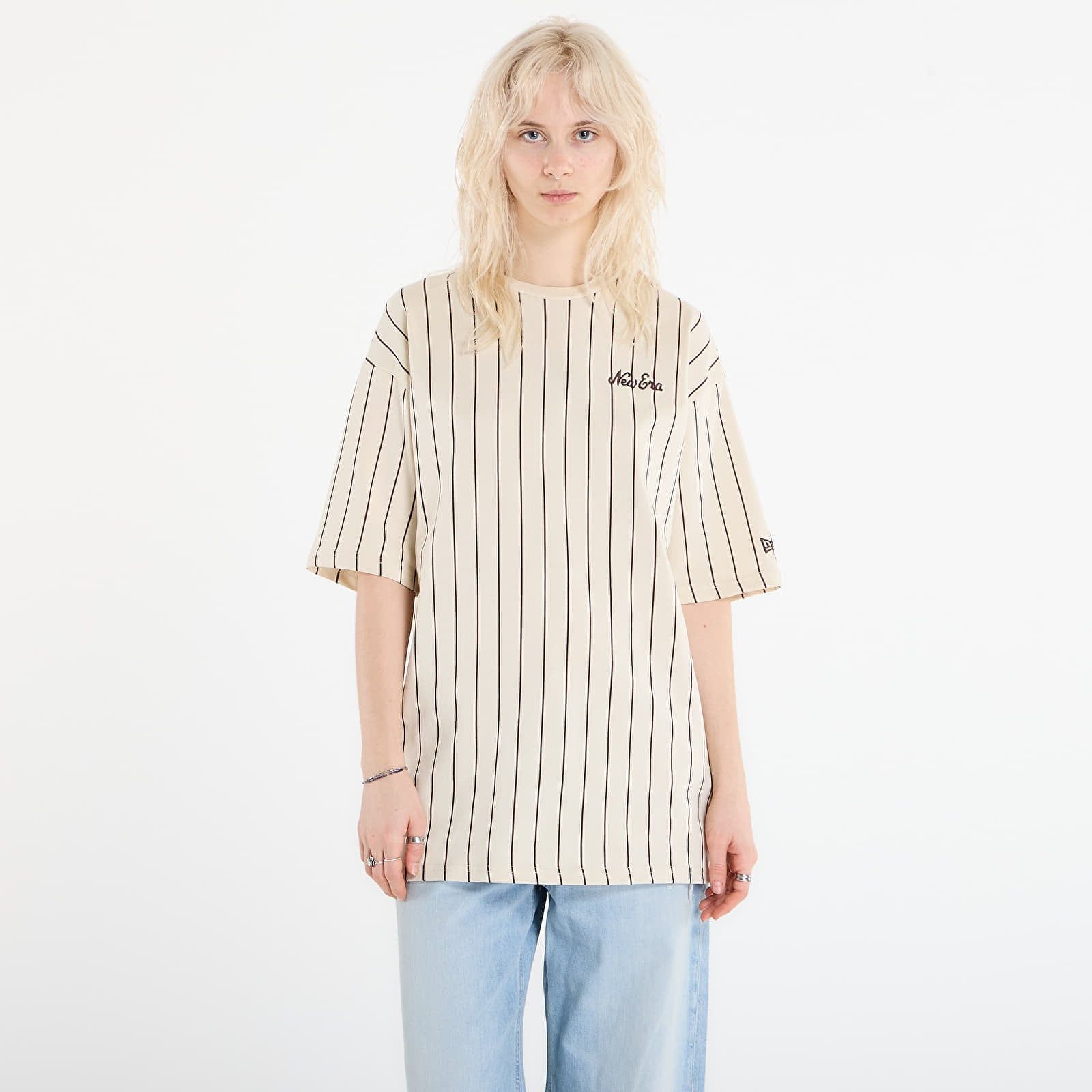 Maglietta Pinstripe Os Tee UNISEX S - New Era - Modalova