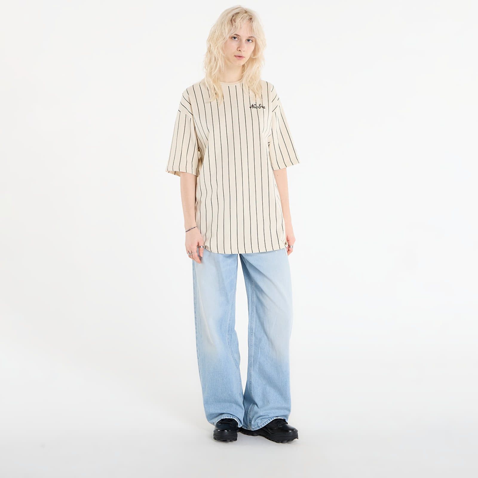 Maglietta Pinstripe Os Tee UNISEX S - New Era - Modalova