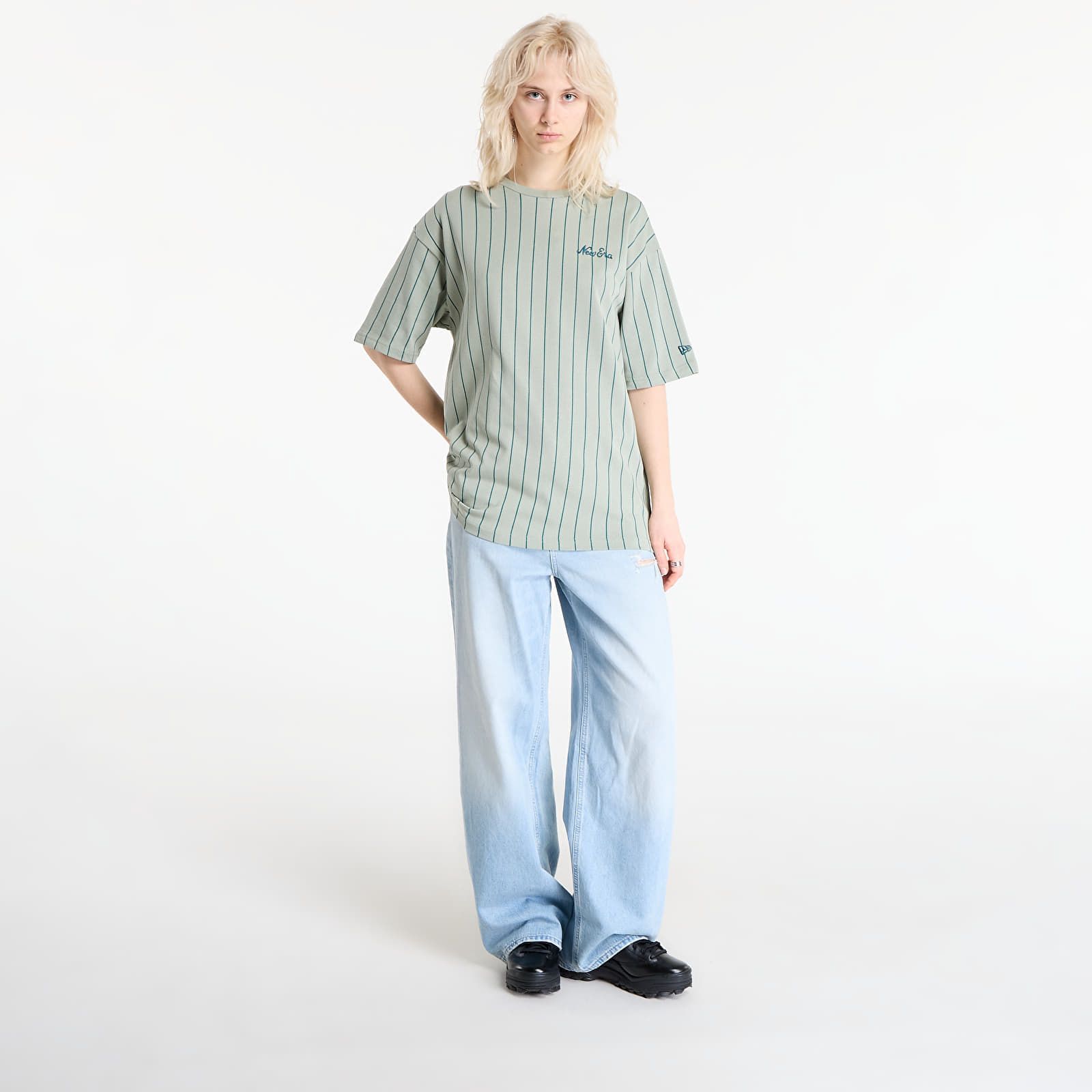 Maglietta Pinstripe Os Tee UNISEX M - New Era - Modalova