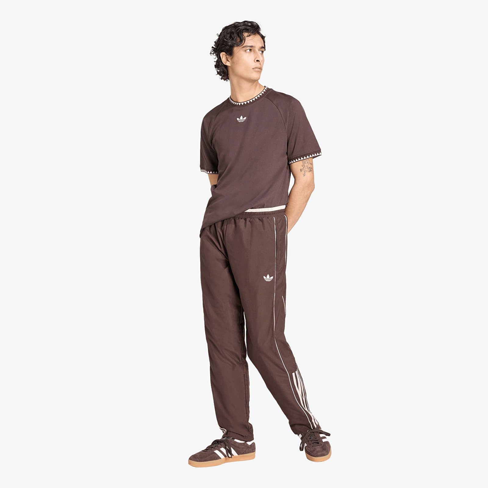 Pantaloni da ginnastica adidas Half Stripes Track Pants L - adidas Originals - Modalova