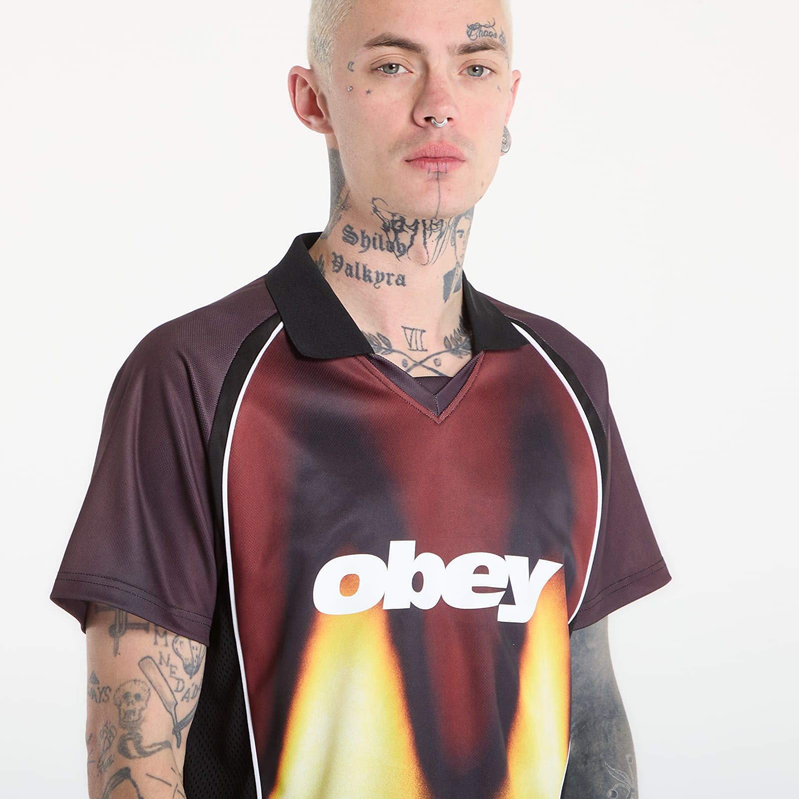 Maglia OBEY Blurred Soccer Jersey L - OBEY Clothing - Modalova