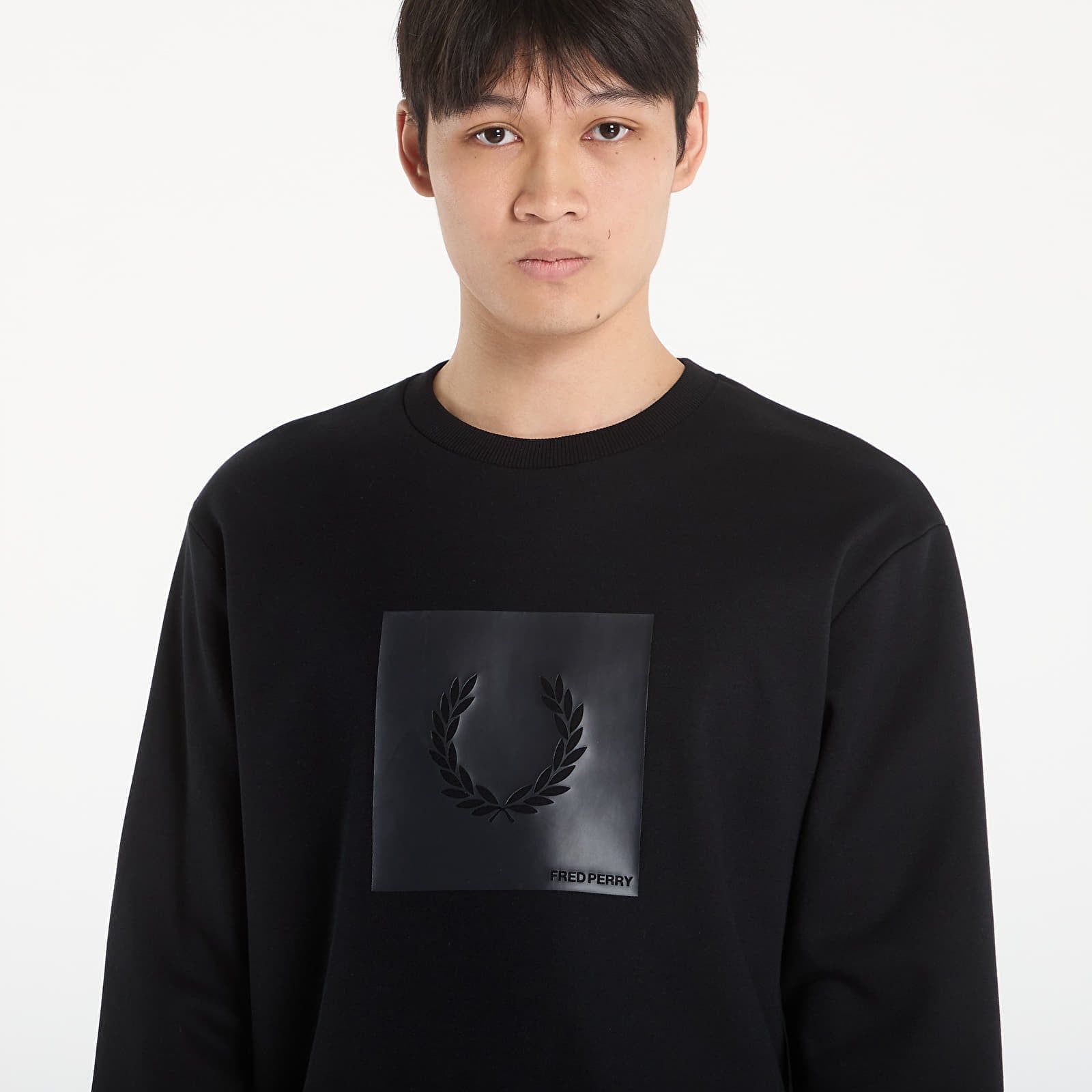 Felpa Box Graphic Sweatshirt / M - FRED PERRY - Modalova
