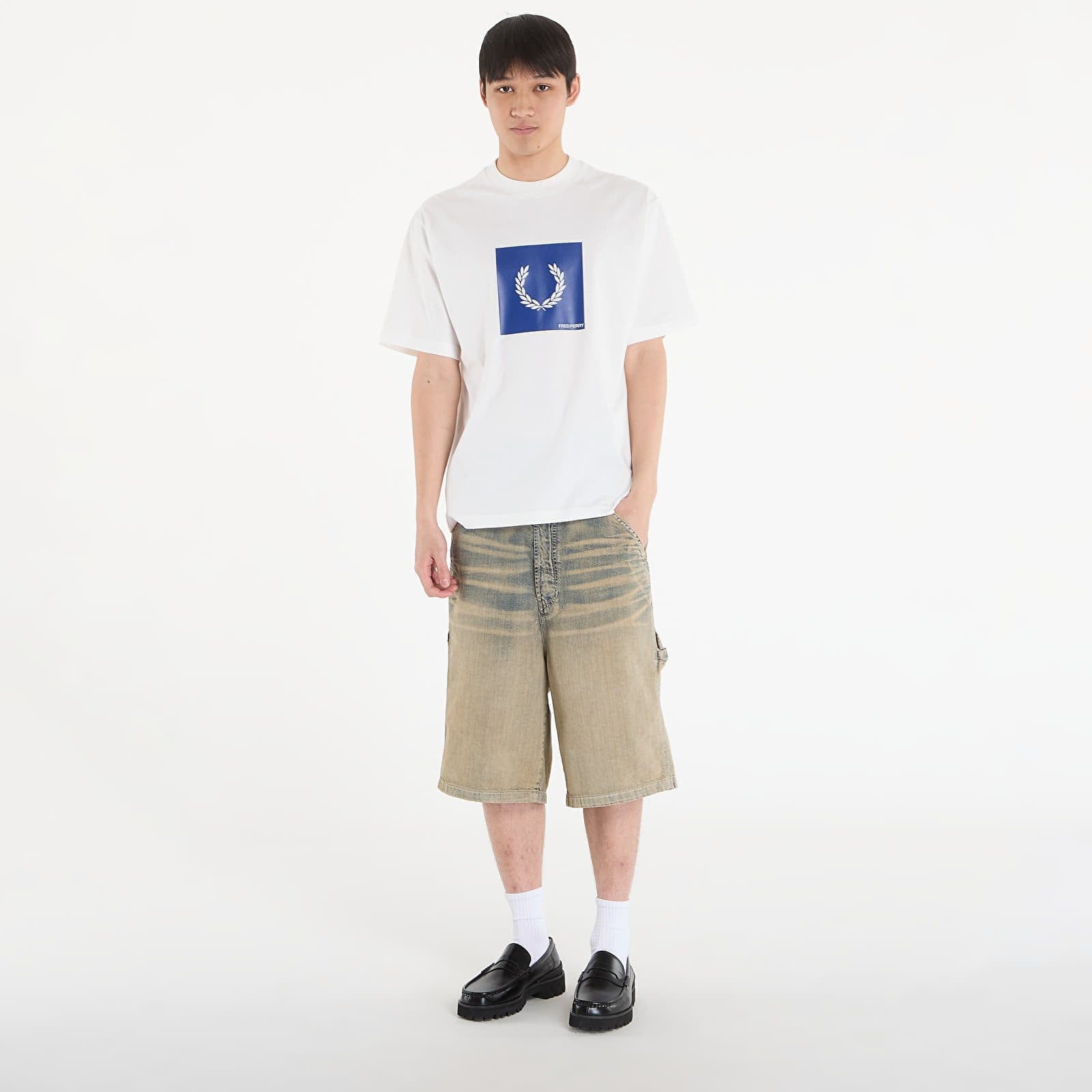Maglietta Box Graphic T-Shirt XL - FRED PERRY - Modalova