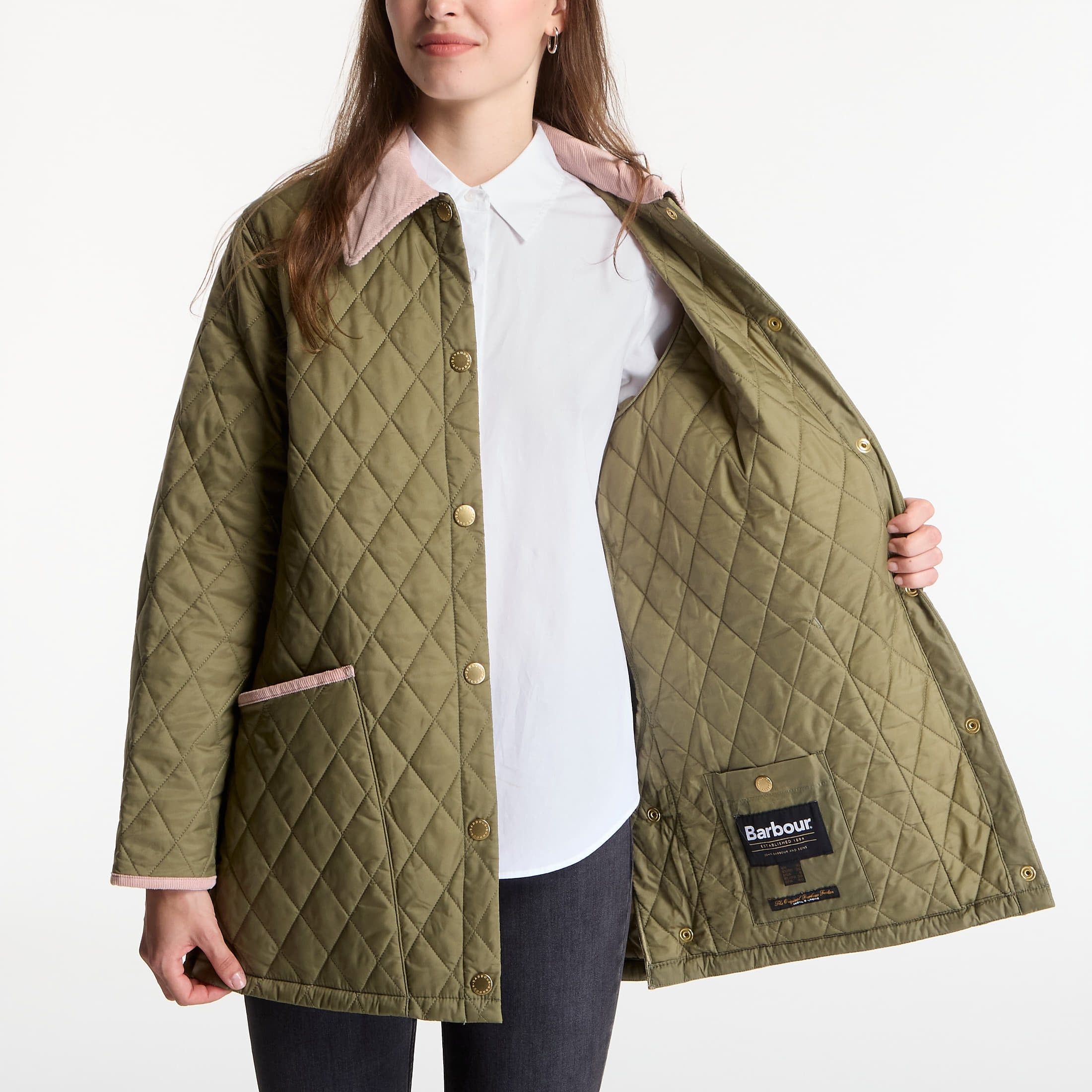 Giacca Icons Modern Liddesdale Quilted Jacket / / M - Barbour - Modalova