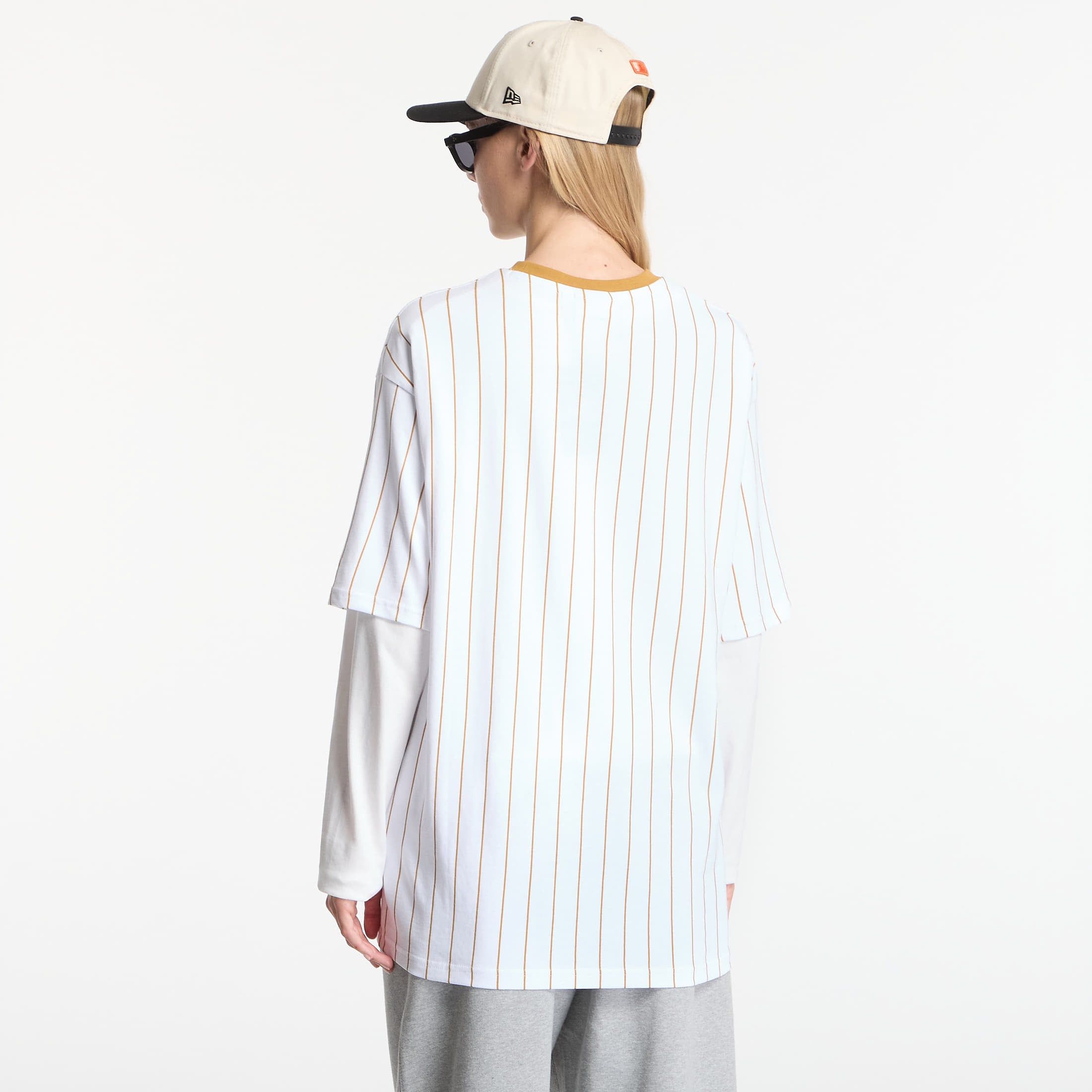 Maglietta Pinstripe OS Tee UNISEX / M - New Era - Modalova