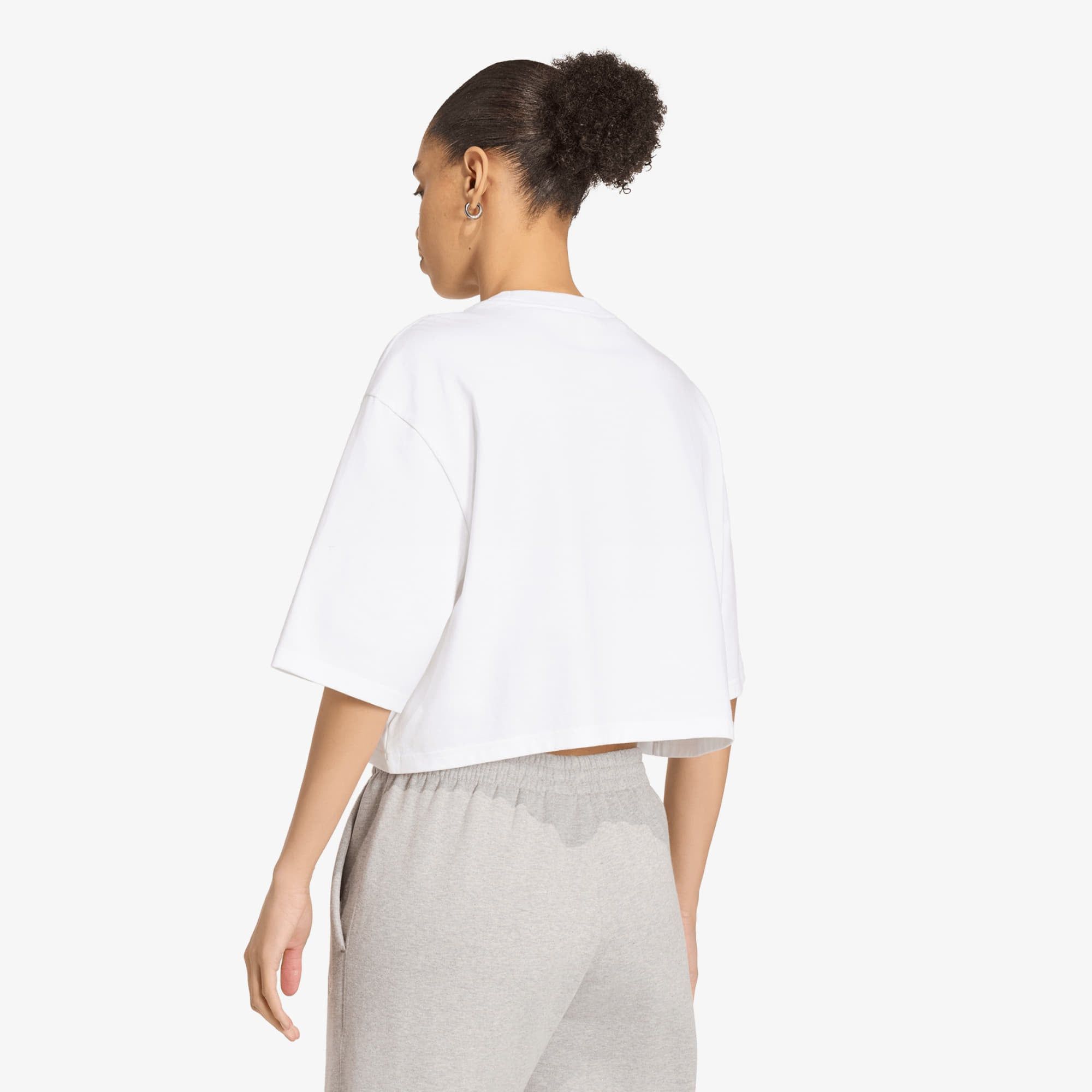 Maglietta adidas Essentials Crop T-shirt L - adidas Originals - Modalova