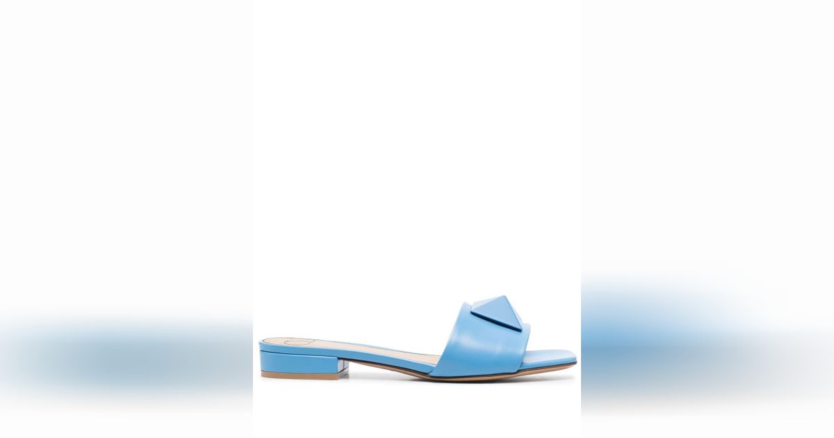 Valentino hot sale flats blue