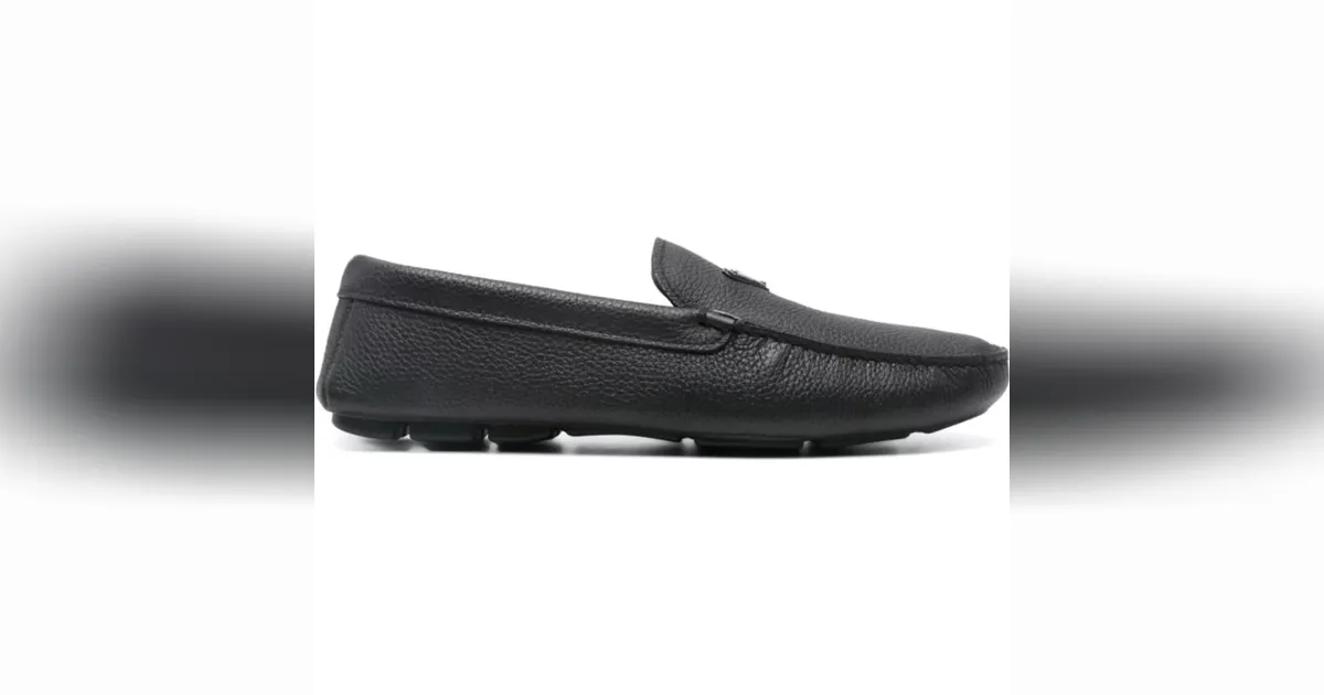 Prada Pebbled smith Leather Driving Shoe