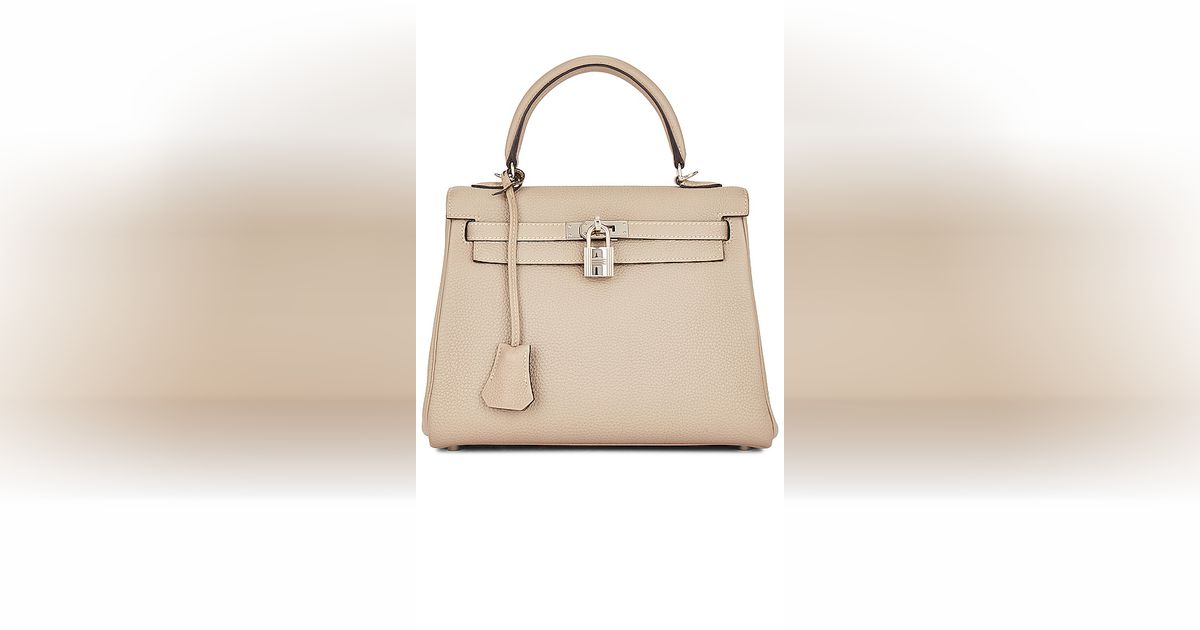 FWRD Renew Louis Vuitton Titanium Messenger PM Bag in Grey