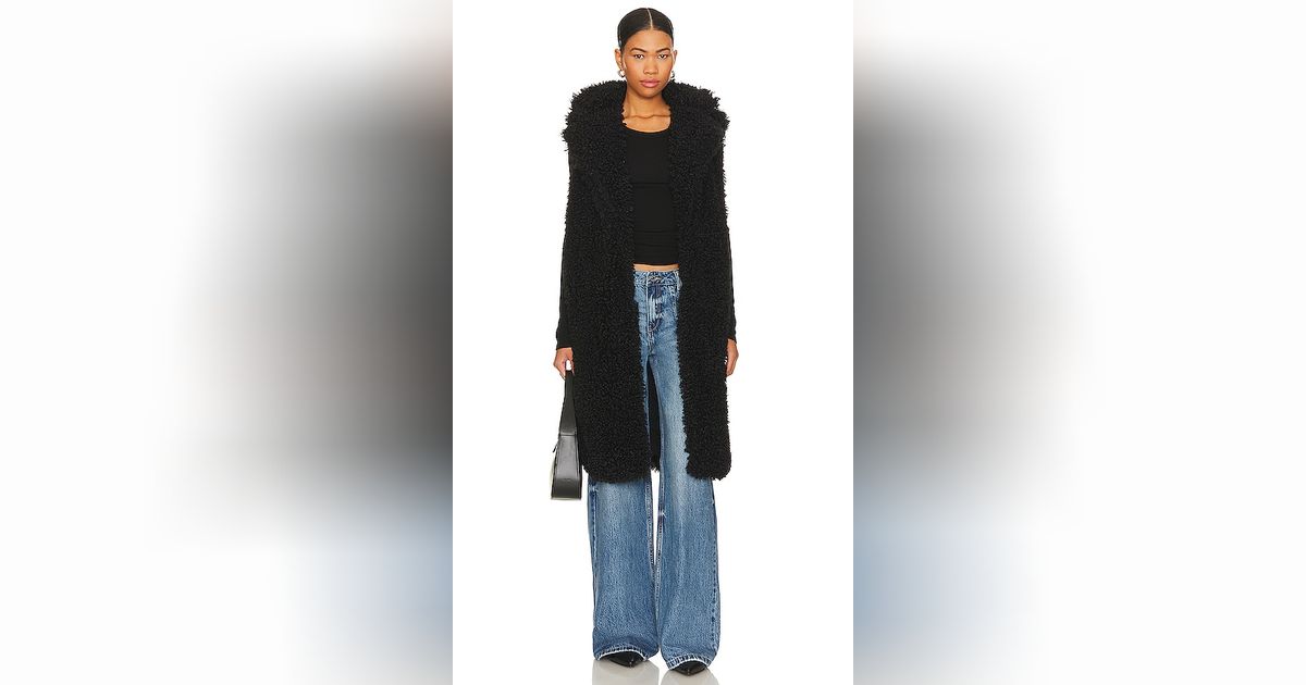 Steve madden fur 2025 vest