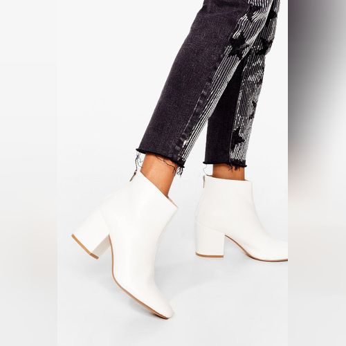 Raid white ankle on sale boots