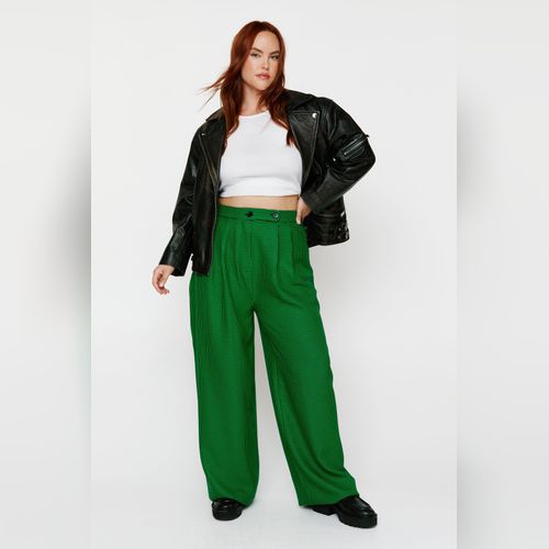 Trousers Nasty Gal Green