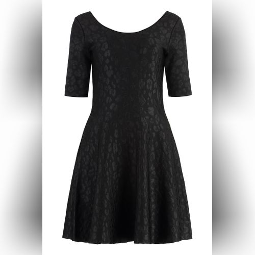 ワンピース VERSACE Black acetate blend mini dress Silk and wool-blend minidress in black - Versace | Mytheresa
