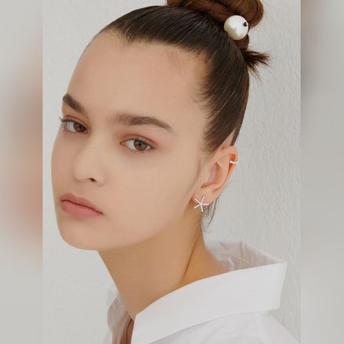 LOVE ME MONSTER Silver Earrings for Women | Modalova