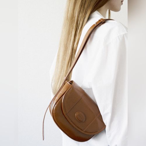 【monde monde】送料税込 Classic leather half moon canvas bag Designer fashion, Seoul-fully created | W Concept