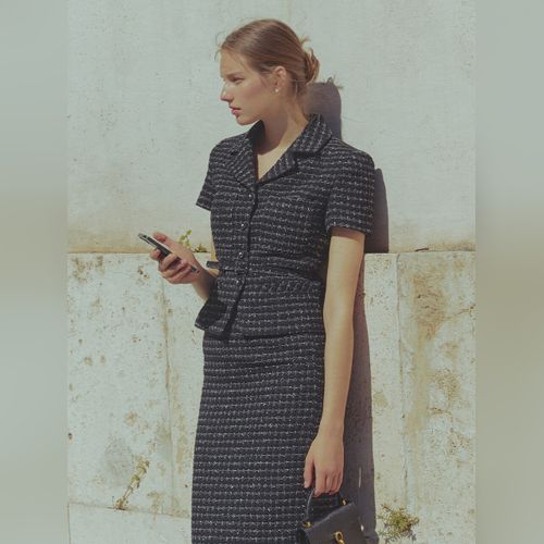ワンピース BAU by Bride And You NIAMH Frill collar semi mermaid long dr BAU by Bride And You | Modalova