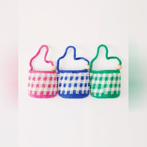 ■HOLLY LOVES LOVE■ Mini Fuzzy Back Heart Stud Mini Fudge B HOLLY LOVES LOVE Bags | Modalova