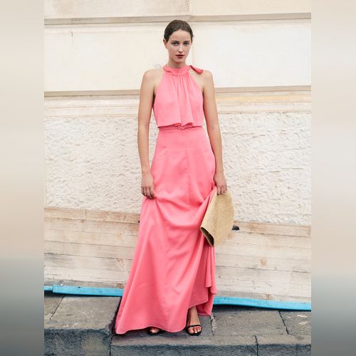 ワンピース BAU by Bride And You ADA Sleeveless flared long dress (Pink/ BAU by Bride And You | Modalova
