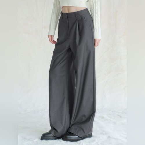 [AVANDRESS] Thin Bootscut Pants 2色★ AVANDRESS☆韓国☆人気☆Thin Bootscut Pants 2色 ブーツカット