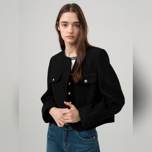 ★on&on★ Button round neck jacket NEW5MJ526_9C on&on Jacket for Women | Modalova
