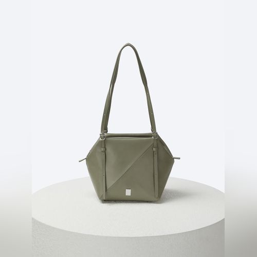★COURONNE★Facade tote bag 22-Sage green Designer fashion, Seoul-fully created | W Concept