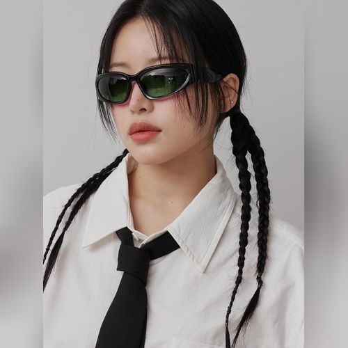 ★RECLOW★ RECLOW LAND 6 ACETATE CRYSTAL SUNGLASSES Lotte Duty Free