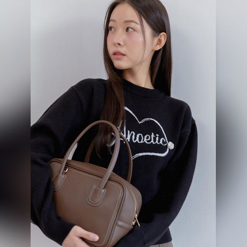 ★ANOETIC★ ANC CLASSIC MINI SHOULDER BAG_BROWN ANOETIC(アノエティック) ショルダーバッグ・ポシェット