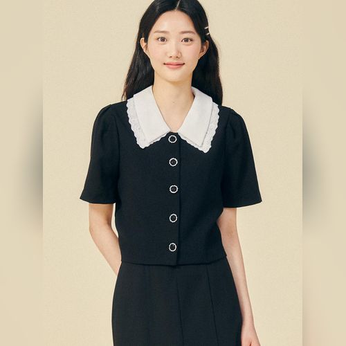 ■JJ JIGOTT(JJジゴット)Lace collar jacket dress JJ JIGOTT Coat for Women | Modalova