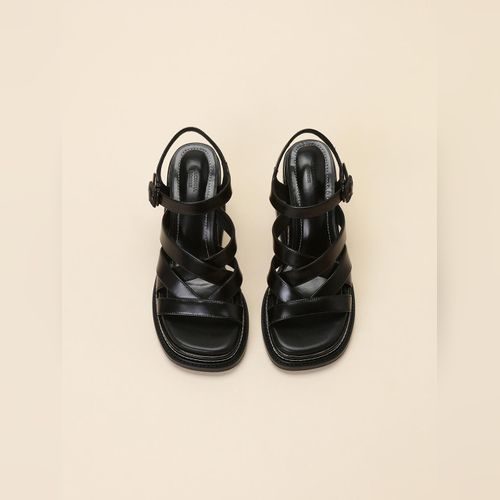 ★SUECOMMA BONNIE★ Frangia ribbon sandalblack DG2AM25031BLK SUECOMMA BONNIE Black Sandals | Modalova