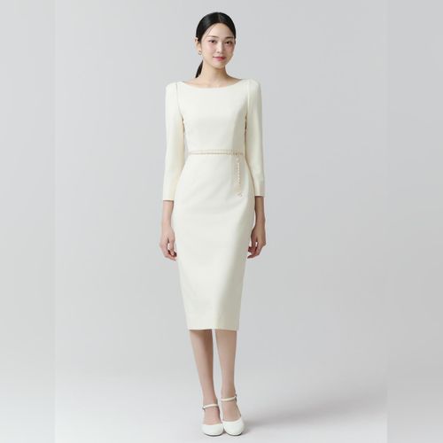 IT MICHAA [イミシャ] Open collar shirt dress Designer fashion, Seoul-fully created | W Concept