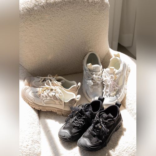 スニーカー FORMEL CAMELE Clara Shirring Sneakers Black 2cm (FKF1F1SW203 FORMEL CAMELE Sneakers for Women | Modalova