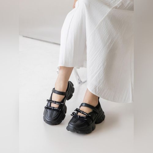 FORMEL CAMELE[ポメルカメレ] Camele Corazon Sandals Black 5cm Corazon Sandals by Maryam Nassir Zadeh- La Garçonne