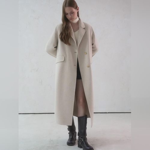 アウターその他 AVANDRESS Unisex flex long overfit coat dark beige AVANDRESS Coat | Modalova