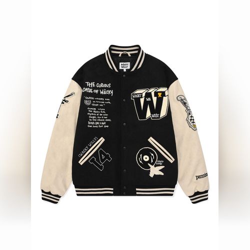 フリースジャケット [WACKYWILLY] Women's Pattern Searing Zip-Up Jacket - 2 COLOR Wacky Willy Jacket for Women | Modalova