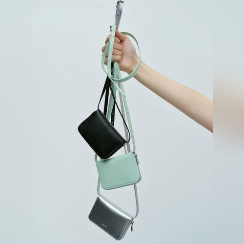 トートバッグ ^Dunst^ ESSENTIAL MINI CARD BAG BLACK UDBA4E210BK 던스트 - Dunst