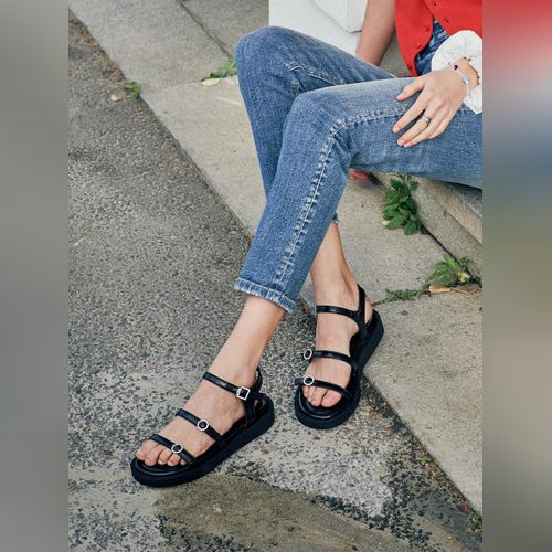 サンダル・ミュール ^MACMOC^ 2Color Trendy Strap Sandals 55Cm Avecque MAC MOC Sandals | Modalova