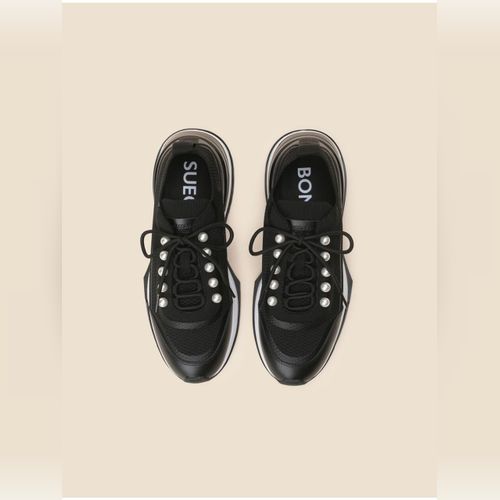 ★SUECOMMA BONNIE★ Cle muleblack DG2CS25001BLK SUECOMMA BONNIE Black Ballet Flats for Women | Modalova