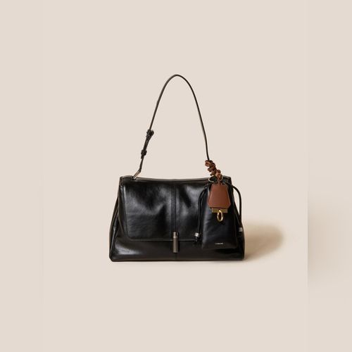 ★COURONNE★ Block Shoulder 17_RCBSX24141GRL COURONNE Leather Shoulder Bag | Modalova