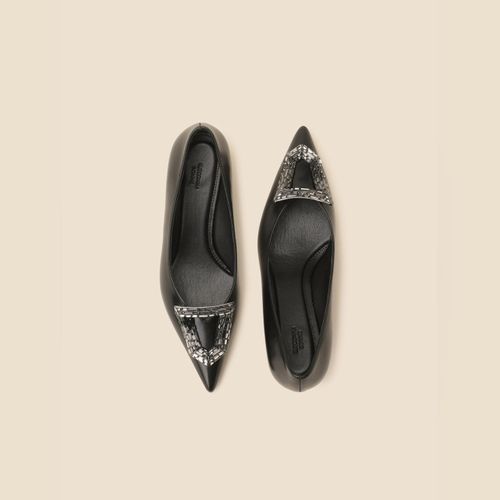 ★SUECOMMA BONNIE★ Cle muleblack DG2CS25001BLK SUECOMMA BONNIE Black Ballet Flats for Women | Modalova