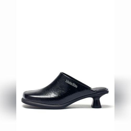 MATIN KIM ■ MATIN LEATHER BLOAFER HEELS Matin Kim】MATIN LEATHER BLOAFER HEELS MATIN LEATHER BLOAFER